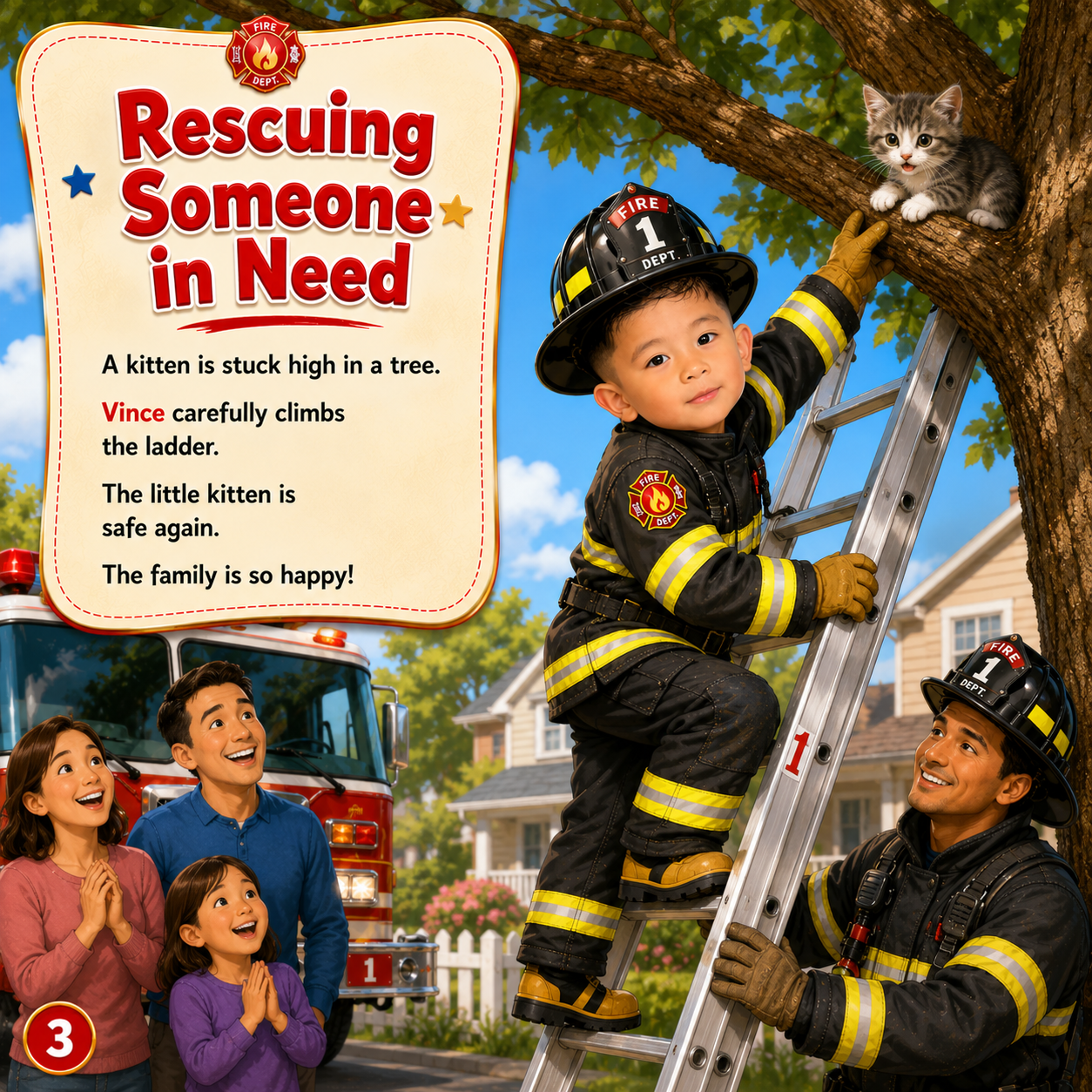 The Brave Firefighter