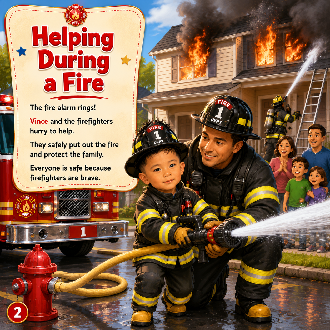 The Brave Firefighter