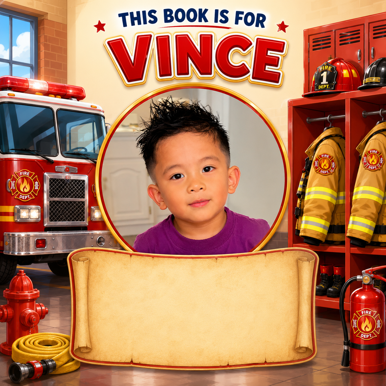 The Brave Firefighter